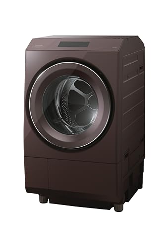 東芝 ドラム式洗濯乾燥機 幅60㎝ 洗濯12kg 乾燥7kg 左開き TW-127XP3L(T) ボルドーブラウン 大風量乾燥 Ag+抗菌水 洗剤自動投入 温水洗浄