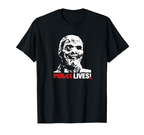 Fulci Lives!ゾンビホラー映画Tシャツ Tシャツ