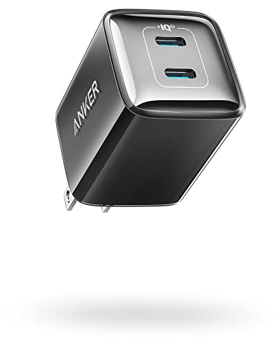 Anker 521 Charger (Nano Pro) USB PD 40W USB-C 急速充電器【PowerIQ 3.0 (Gen2)搭載/PSE技術基準適合】iPhone 15 MacBook Air その他各種機器対応 (ブラック)