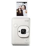 富士フイルム(FUJIFILM) チェキ インスタントカメラ/スマホプリンター instax mini LiPlay ホワイト INS LIPLAY C WHITE VN