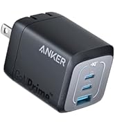 Anker Prime Wall Charger (67W, 3 ports, GaN) (ブラック)