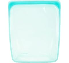 Aqua Half Gallon Reusable Bag