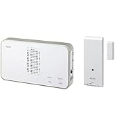 朝日電器 ELPA ワイヤレスチャイムドア開閉センサーセット ホワイト 21×25×3cm EWS-S5034 白