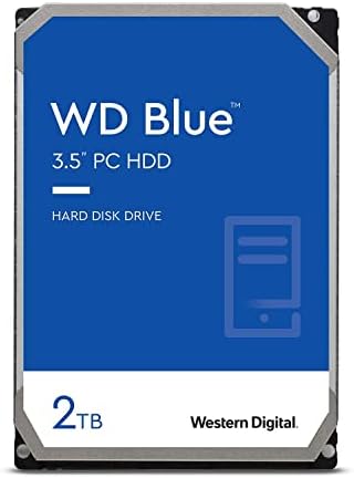 Western Digital ウエスタンデジタル WD Blue 内蔵 HDD ハードディスク 2TB SMR 3.5インチ SATA 7200rpm キャッシュ256MB PC WD20EZBX-EC