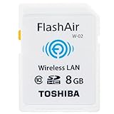 東芝 SDHCメモリーカード(FlashAir) 8GB SD-WC008G