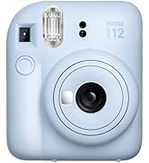 FUJIFILM チェキ インスタントカメラ instax mini 12 パステルブルー INS MINI 12 BLUE