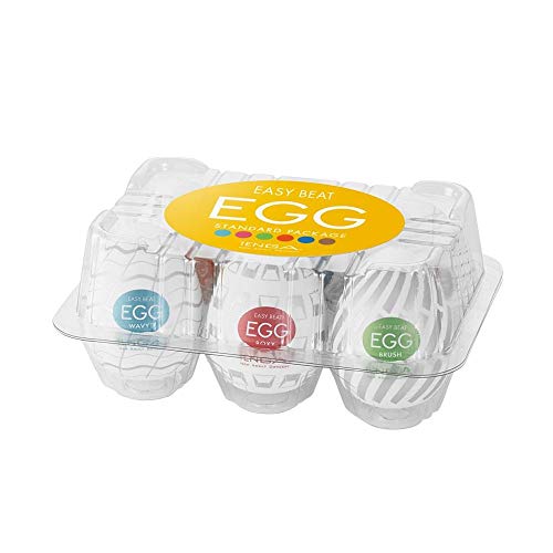 TENGA テンガ EGG STANDARD PACKAGE エッグ スタンダード パッケージ 6個 (x 1) ホワイト