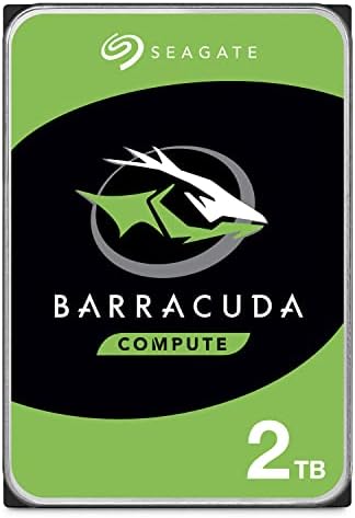 Seagate BarraCuda 3.5インチ 2TB 内蔵 ハードディスク HDD PC 2年保証 6Gb/s 256MB 7200rpm 正規代理店品 ST2000DM008