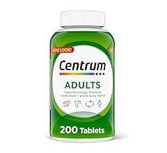 Centrum Adult Multivitamin/Multimineral Supplement with Antioxidants, Zinc, Vitamin D3 and B Vitamins, Gluten Free, Non-GMO…