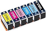 ColorKing 378 378XL Cartuchos de Tinta Compatibles con Epson 378 Epson 378XL Multipack para Epson Expression Photo XP8500 XP8505 XP8600 XP8605 XP8700 XP-15000 (6 Paquetes)