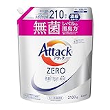 アタックZERO アタック液体史上 最高の清潔力。無菌レベルの消臭力 詰め替え 2100ｇ