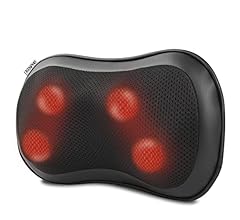 RENPHO Shiatsu Massage Pillow, Back Neck Massager with Heat with Deep Tissue Kneading for Shoulders, Lower Back, Legs, Calf…