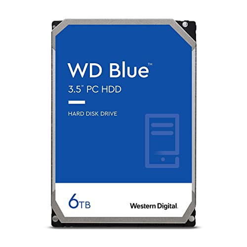 Western Digital ウエスタンデジタル 内蔵 HDD 6TB WD Blue PC 3.5インチ WD60EZAZ-EC 【国内正規代理店品】