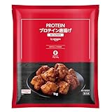 [冷凍] by Amazon 味の素 PROTEIN プロテイン唐揚げ 1kg 高タンパク プロテイン 冷凍食品 から揚げ 胸肉 ムネ肉 大容量 image