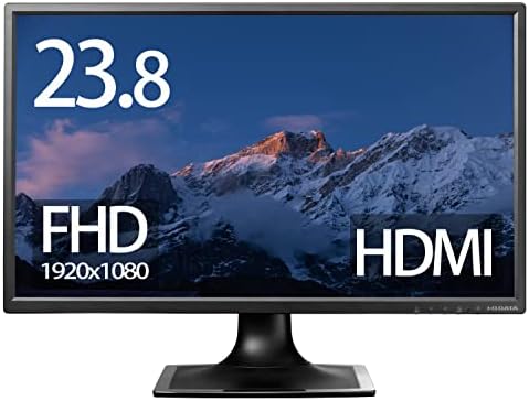 【整備済み品】 IO-DATA 23.8インチ LED液晶モニタ MF244EDSB ADSパネル 1920x1080 フルHD HDMI スピーカー内蔵(整備済み品)