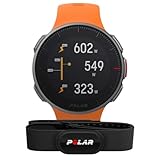 Polar Vantage V HR Reloj Premium con GPS y Frecuencia Cardíaca, Sensor H10, Multideporte y Perfil de Triatlón, Potencia de Running, Batería Ultra Larga, Resistente al Agua, M/L, Naranja