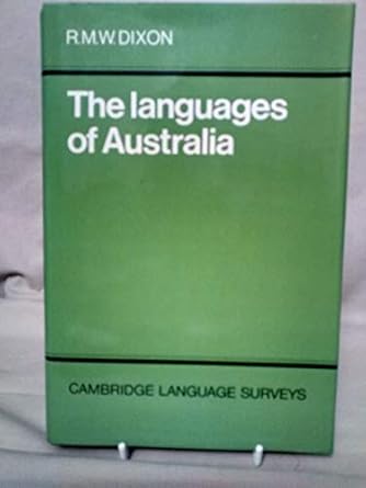 The Languages of Australia (Cambridge Language Surveys)