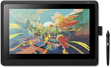 【Amazon.co.jp限定】ワコム 液タブ 液晶ペンタブレット Wacom Cintiq 16 FHD ブラック オリジナルカスタムブラシセット DTK1660K1D