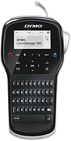 DYMO 1815990 LabelManager 280, 2 Lines, 4w x 2 3/10d x 7 9/10h (DYM1815990)