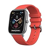 Amazfit GTS-Orange-1, Adultos Unisex, Red, 11.8 x 11.8 x 5.6 cm