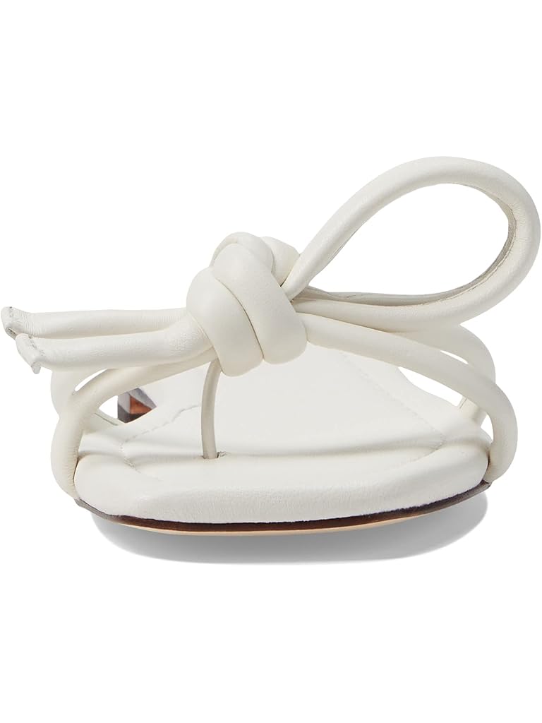 Loeffler Randall Hadley Leather Bow Flat Sandal