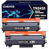 STAROVER - Cartucho de tóner Compatible para Brother TN2420 TN2410 para DCP-L2530DW MFC-L2710DW HL-L2350DW DCP-L2510D DCP-L2550DN HL-L2310D HL-L2370DN MFC-L2730DW MFC-L2750DW MFC-L2710DN