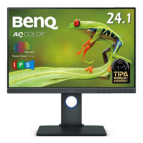 BenQ SW240 カラーマネジメントモニター (24.1インチ/WUXGA 1920 x1200/IPS/16:10/AdobeRGB 99%/DCI-P3 95%...