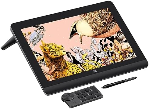 XPPen 液タブ 16インチ 液晶タブレット X3 Proペン 2.5K解像度 イラスト制作 テレワーク ACK05左手デバイス付 Android Windows macOS対応「2年メーカー保証」お絵描きソフトウェア付 Artist Pro 16 (Gen 2)