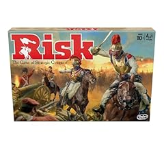 Hasbro Gaming Risk Game, Strategy Board Game; Updated Figures Improved Mission Cards; War Crates; for Children Aged 10 and …