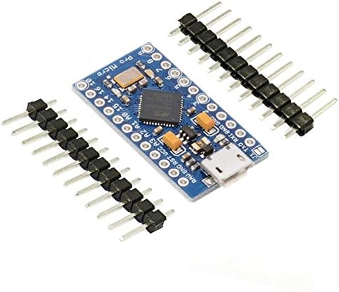 KeeYees Pro Micro ATmega32U4 5V 16MHz Micro USB Development Board Module Microcontroller for Arduino IDE Leonardo Bootloader