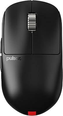 Pulsar Gaming Gears X2H eS ワイヤレス ゲーミングマウス 超軽量 65グラム 左右対称 2.4Ghz 1ms 26000 DPI Optical Sensor PAW3395 国内正規品