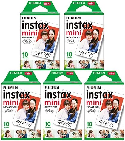 富士フイルム [5セット販売]FUJIFILM インスタントカメラ チェキ用フィルム 10枚入x5セット INSTAX MINI JP 1