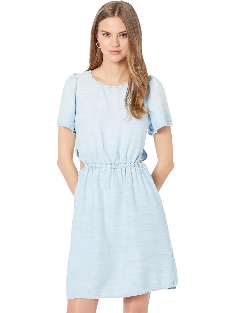 bella dahl Short Sleeve Cutout Dress