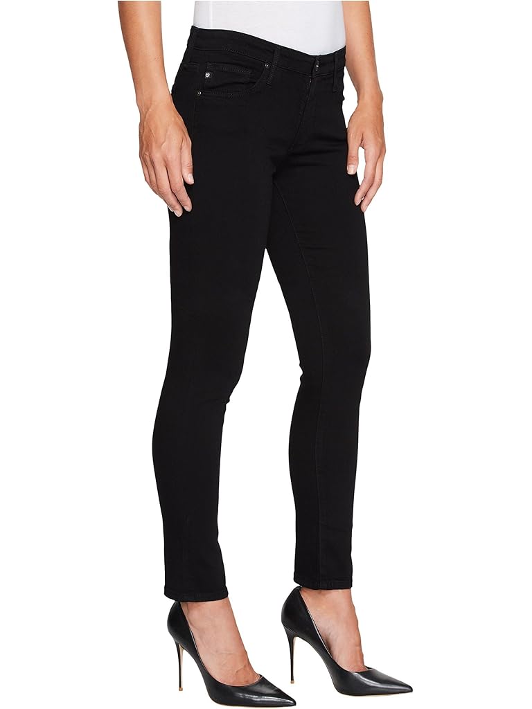 Black AG Jeans Prima in Super Black