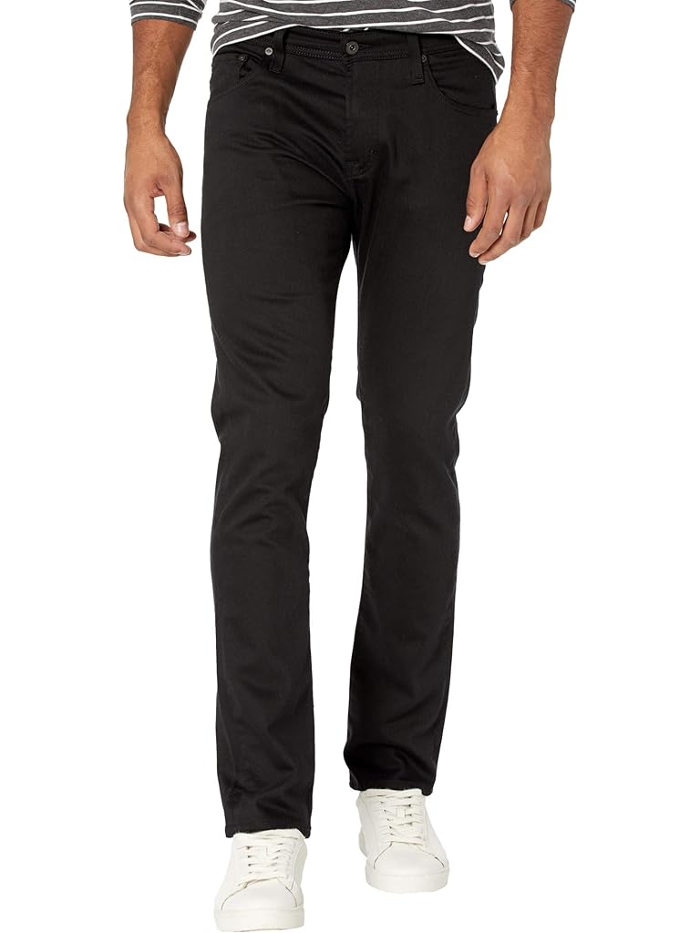 Black AG Jeans Tellis Modern Slim Leg Jeans in Fathom