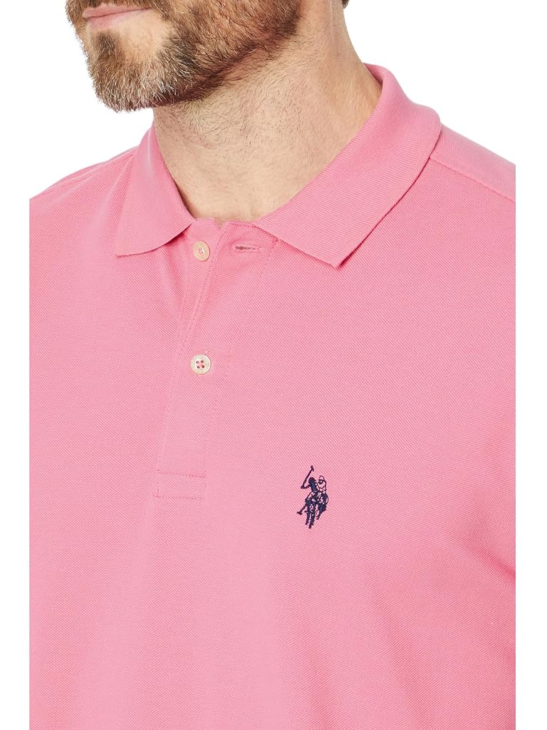 U.S. POLO ASSN. Solid Cotton Pique Polo with Small Pony