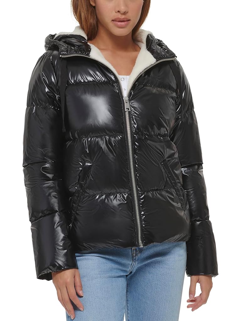 Levi's&#174; Quilted Hooded Bubble Puffer