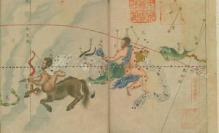 江戸時代に描かれた天体図（宇宙・星座）のデザインが実に趣があって興味深い