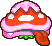 Mom Piranha's overworld sprite after being defeated in battle from Mario & Luigi: Superstar Saga