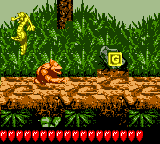 Kiddy Kong in Jungle Jeopardy of Donkey Kong GB: Dinky Kong & Dixie Kong.