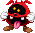 Sprite of a Red Virus from Mario & Luigi: Superstar Saga + Bowser's Minions.