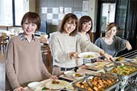 食事がおいしい！味自慢の教習所イメージ