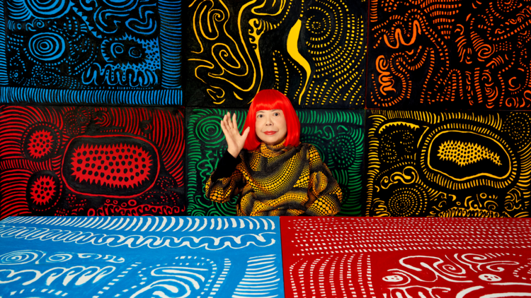 The Yayoi Kusama exhibition has opened at the NGV