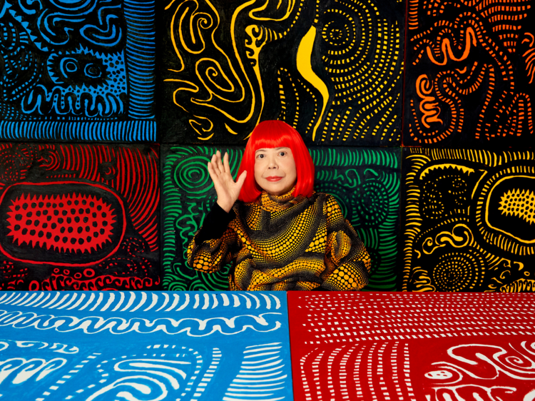 The Yayoi Kusama exhibition has opened at the NGV