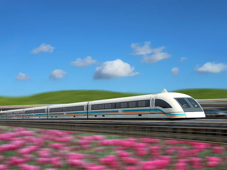 You could soon travel on a ‘floating train’ that’s faster than a plane