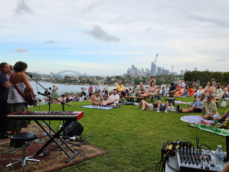 Sunset Sessions at Cockatoo Island