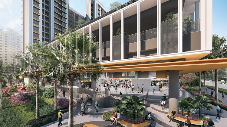 New Bukit Batok West Hawker Centre to open sometime between April to June this year