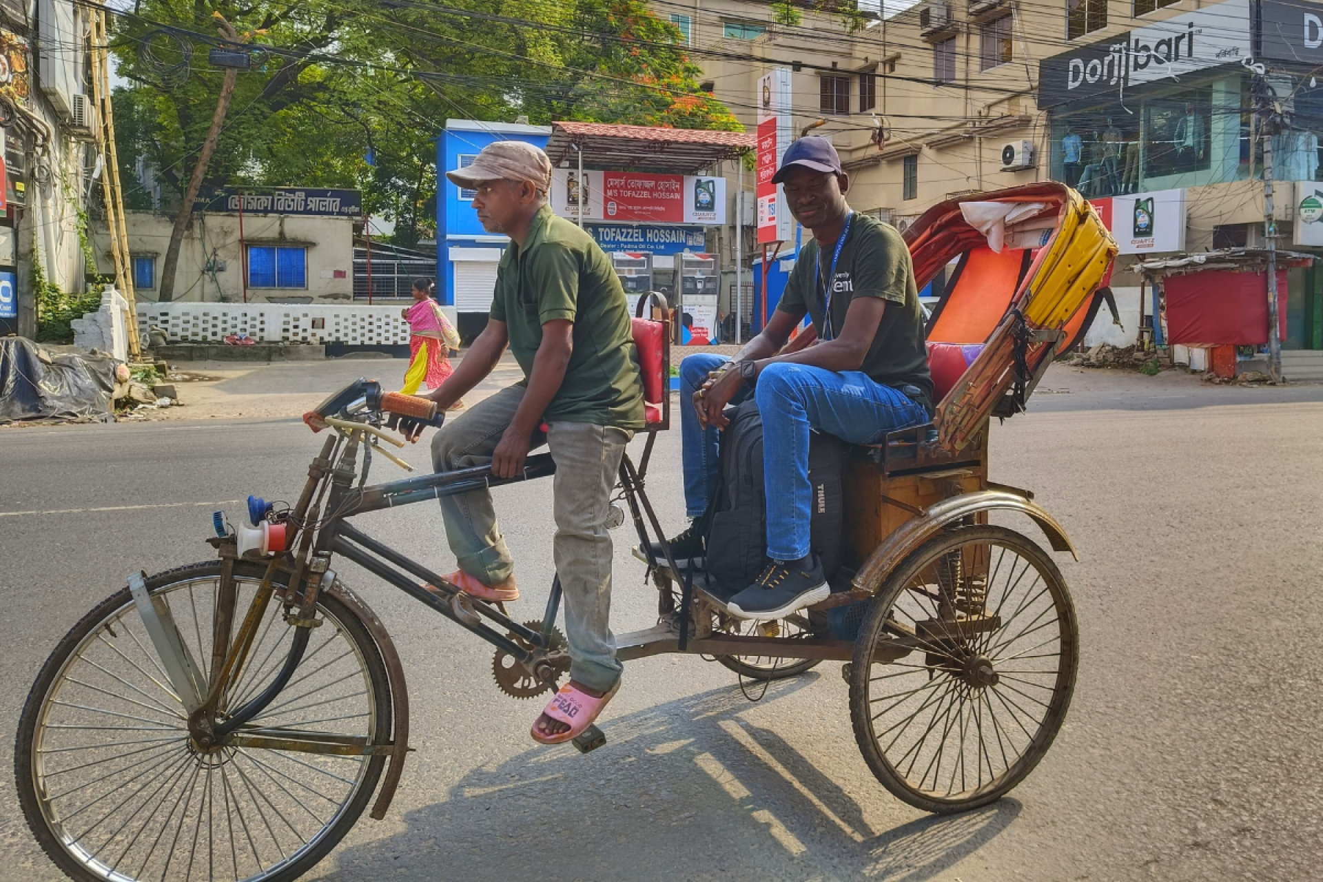 Postgraduate student Rombek and his research visit to Bangladesh