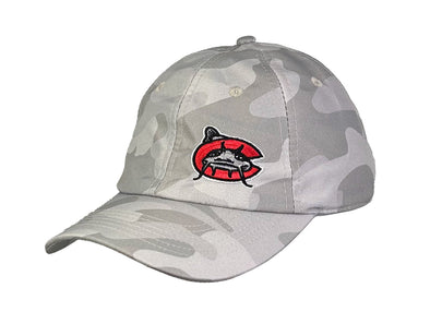 Carolina Mudcats Grey Camo Ladies Polyester Lena Cap