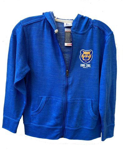 Youth Iowa Cubs Halftime Full Zip Jacket w/Hood